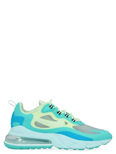 Shop Nike Air Max 270 React Lace Up Sneakers In Blue