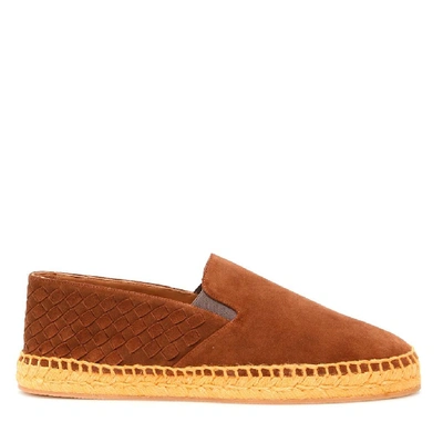 Shop Bottega Veneta Gala Espadrilles In Brown