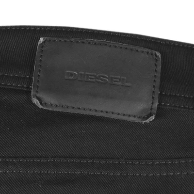 Shop Diesel Zatiny 0688h Bootcut Jeans Black