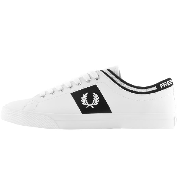 fred perry underspin leather trainers