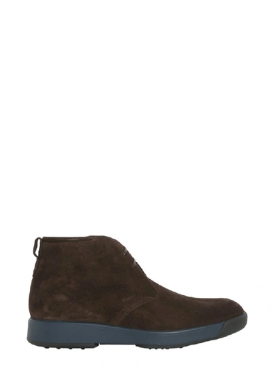 Shop Ferragamo Salvatore  Dorris Ankle Boots In Brown