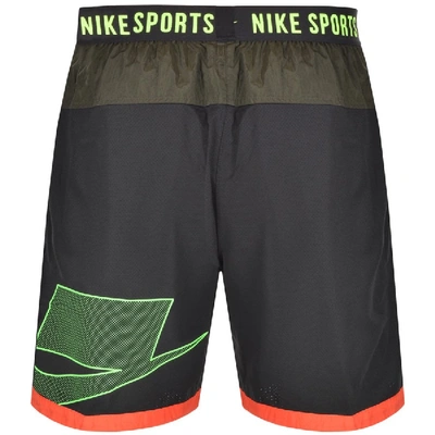 Shop Nike Training Dry Logo Shorts Black