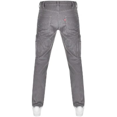 Shop Levi's Levis 502 Tapered Fit Corduroy Trousers Grey
