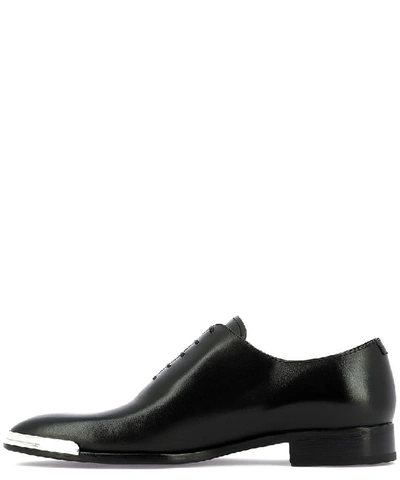 Shop Givenchy Metal Trimmed Toe Cap Lace In Black