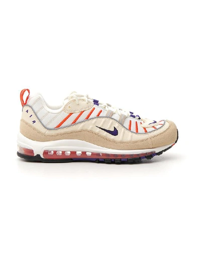 Shop Nike Air Max 98 Lace Up Sneakers In Multi