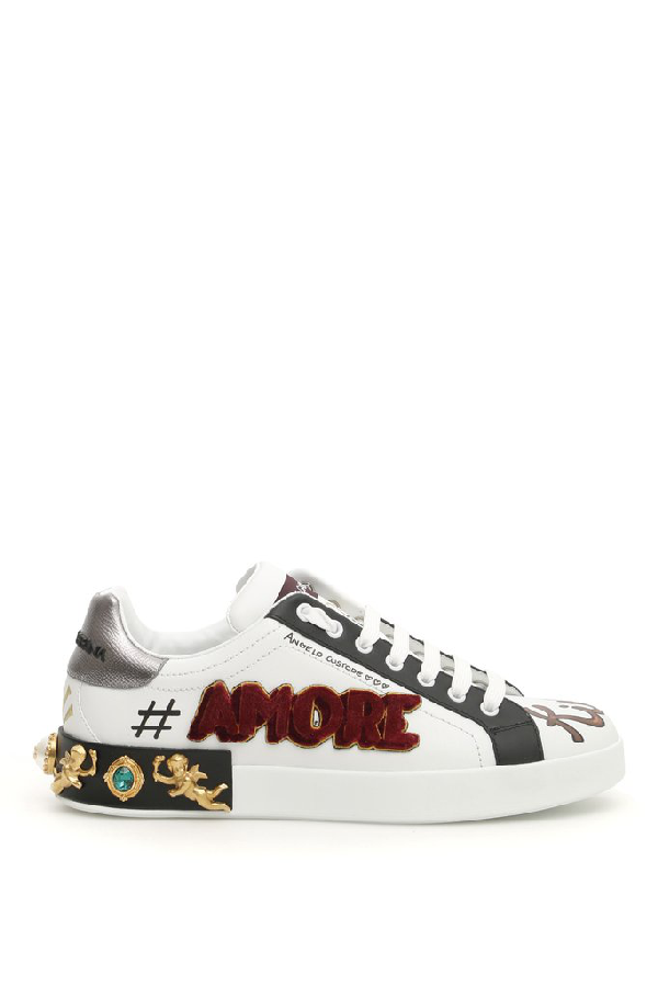 dolce and gabbana amore sneakers