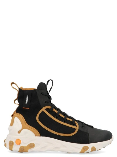 Nike React Ianga 10th Collection Sneakers In Black Wht Wheat Phan | ModeSens