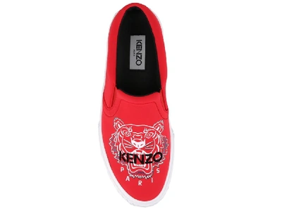 Shop Kenzo Tiger K In Red