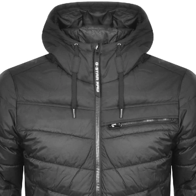 G-star Raw Raw Attacc Quilted Hooded Jacket Black | ModeSens