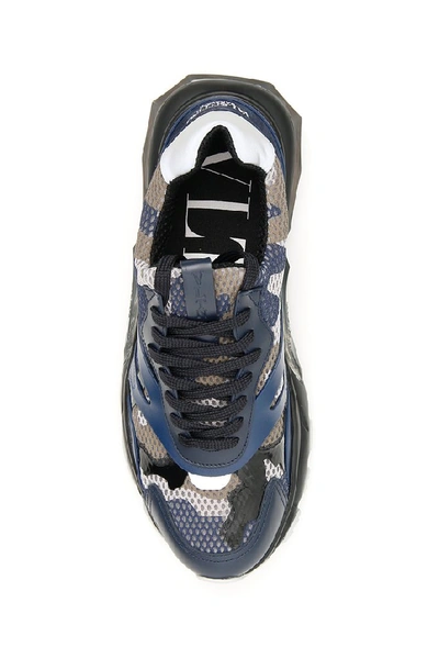 Shop Valentino Vltn Bounce Sneakers In Multi