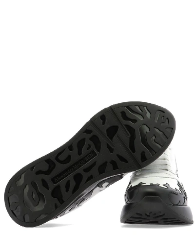 Shop Alexander Mcqueen Oversized Flame Sneakers In Multi