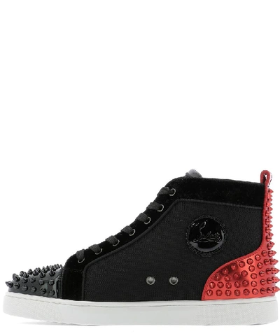 CHRISTIAN LOUBOUTIN LOU SPIKE 2 BLACK/RED – Kravat