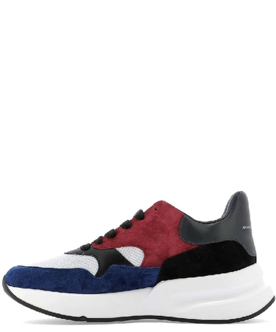 Shop Alexander Mcqueen Paneled Oversize Sneakers In Multi