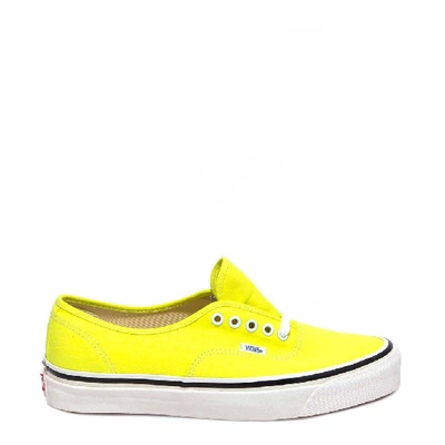 Shop Vans Authentic 44 Dx Lace Up Sneakers In Yellow
