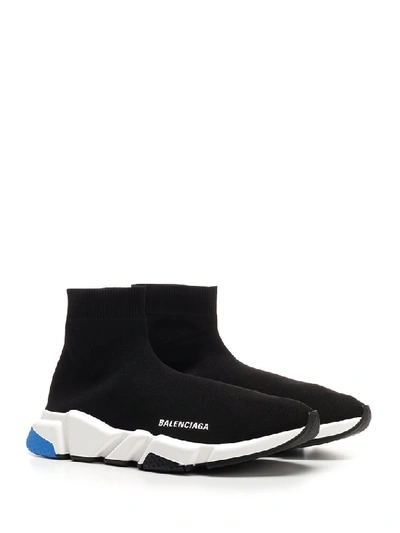 Shop Balenciaga Speed Sock Sneakers In Black