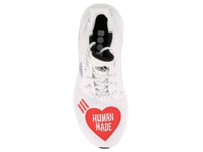 Shop Adidas Originals By Pharrell Williams Adidas By Pharrell Williams Hu Nmd Human Made Sneakers In White