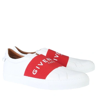 Shop Givenchy Paris Webbing Sneakers In Multi