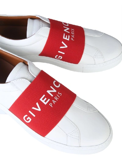 Shop Givenchy Paris Webbing Sneakers In Multi