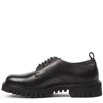 Shop Valentino Garavani Derby Lace-up Shoes In Black