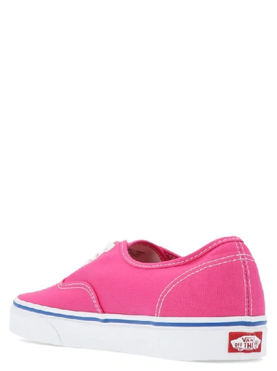 Shop Vans Authentic Lace Up Sneakers In Pink