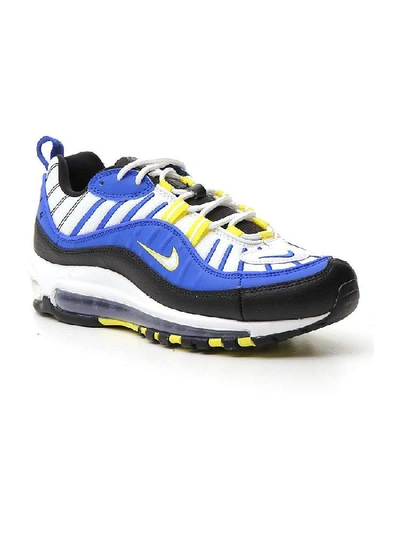 Nike Men's Air Max 98 Casual Sneakers From Finish Line In Blue | ModeSens