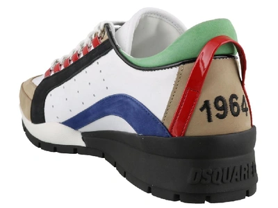 Shop Dsquared2 551 Contrast Low Top Sneakers In Multi