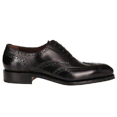 Shop Ferragamo Salvatore  Classic Brogues In Black