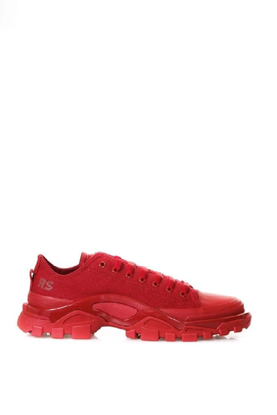 Shop Adidas Originals Adidas By Raf Simons Rs Detroit Runner Sneakers In Red