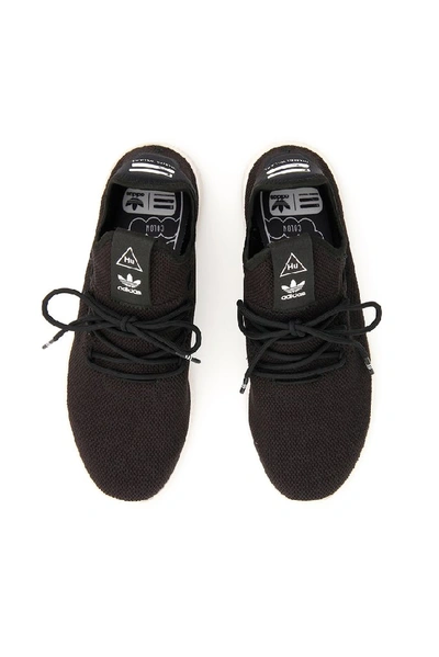 Shop Adidas Originals Adidas Tennis Hu Original Sneakers In Black