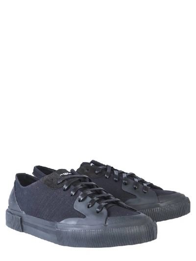 Shop Givenchy Logo Sneakers In Black