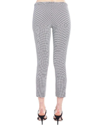 Shop Theory Skinny Cropped Trousers In Multi