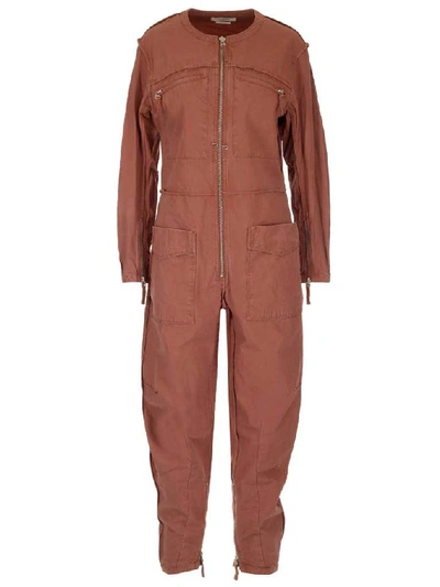 Shop Isabel Marant Étoile Leiko Jumpsuit In Orange