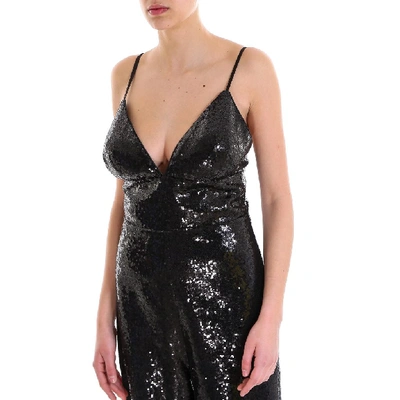 Shop In The Mood For Love Sequins Devon Jumpsuit In Black