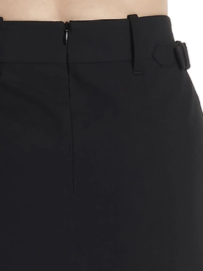 Shop Red Valentino Pencil Skirt In Black