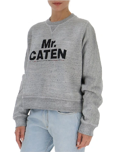 Shop Dsquared2 Mr. Caten Sweatshirt In Grey