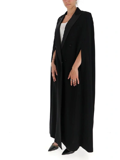 Shop Max Mara Cady Cape In Black