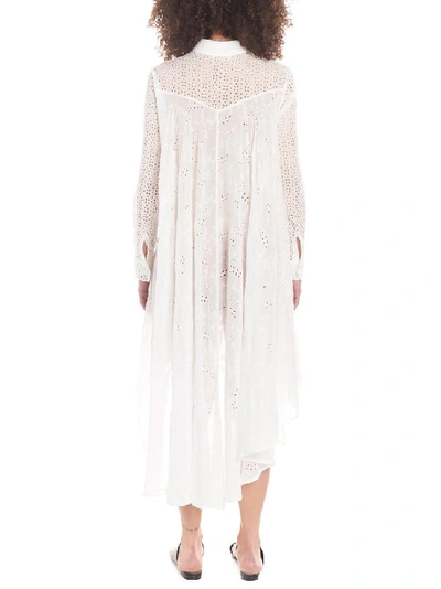 Shop Anjuna Broderie Anglaise Asymmetric Dress In White