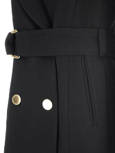 Shop Stella Mccartney Bruce Belted Waistcoat In Black