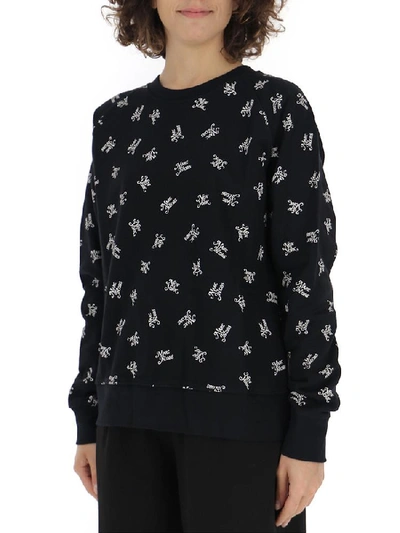 Shop Marc Jacobs X New York Magazine Printed Sweater In Black
