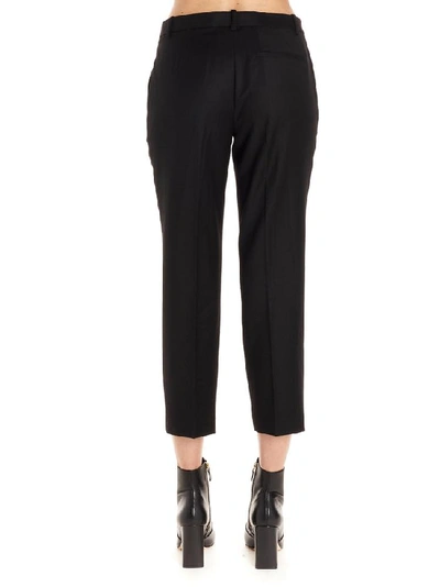Shop Theory Cropped Tailored Pants In Black