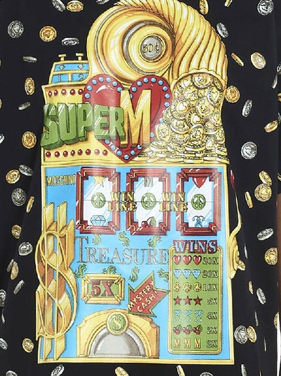 Shop Moschino Slot Machine Graphic Print T In Multi