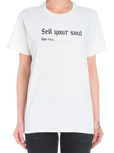 Shop R13 Sell Your Soul T In White