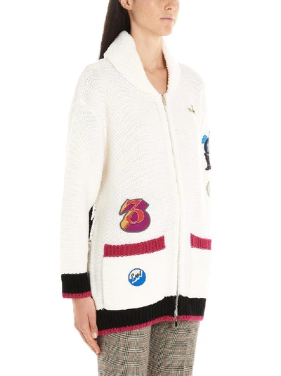 Shop Stella Mccartney All Together Now Knitted Cardigan In Multi
