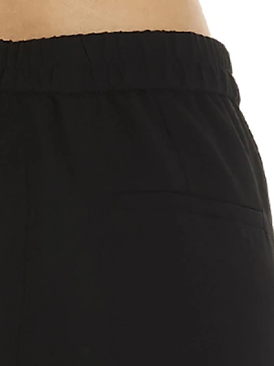 Shop Ann Demeulemeester Capri Pants In Black