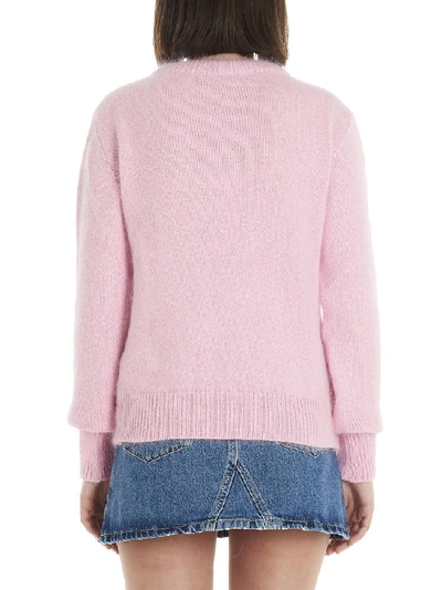 Shop Chiara Ferragni Flirting Eyes Sweater In Pink