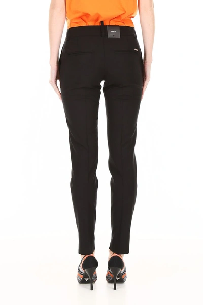 Shop Dsquared2 Tailored Dennis Pants In Black