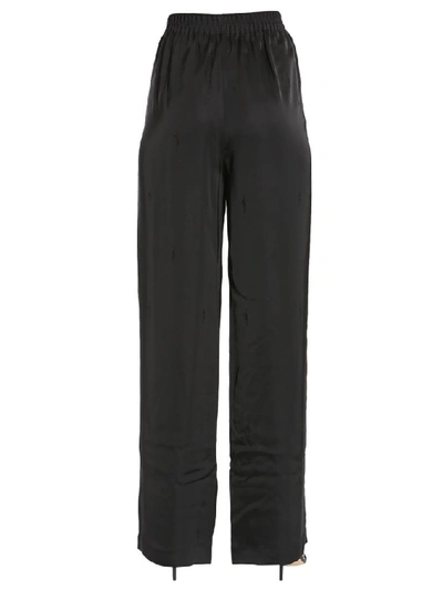 Shop Alexander Wang Wide Leg Trousers In Black