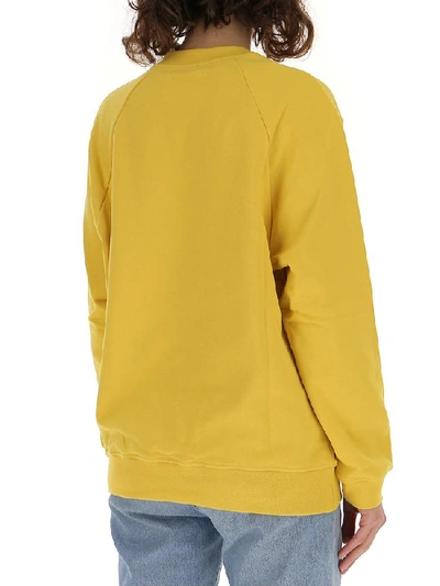 Shop Alberta Ferretti Wednesday Sweater In Yellow