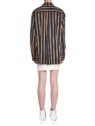 Shop Isabel Marant Venice Striped Shirt In Blue