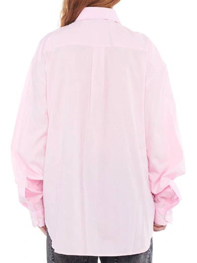 Shop Y/project Y / Project Double Fit Oversize Shirt In Pink
